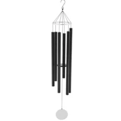 New Vindspil, 167,7x25 cm, Sort, Aluminium Vinddekoration