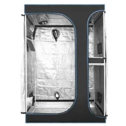 Drivhus^Væksttelt, holdbart 600D materiale, fremragende lysrefleksion,90X60X135CM 2i1
