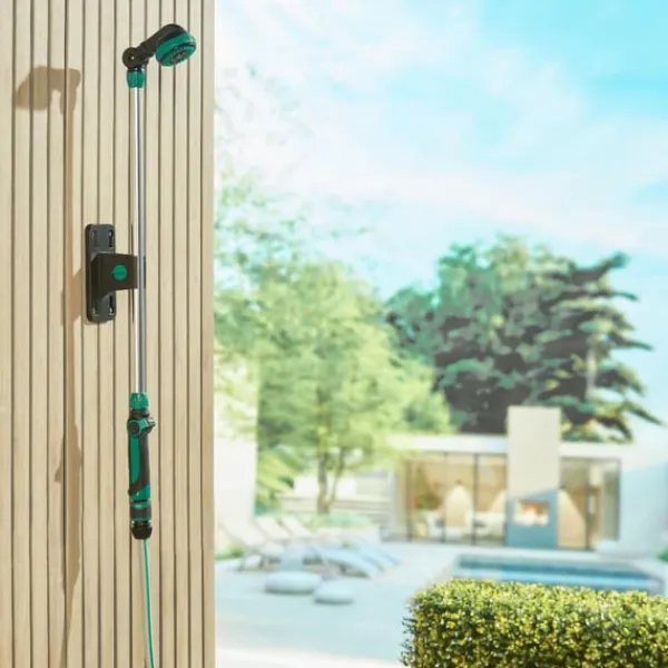 Outlet Bruser - Udebruser | Multifunktionel - 3 Sprøjtefunktioner, 180° | Letvægt & Ergonomisk | Inkl. vægbeslag og stropper Vanding