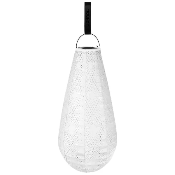 Hot Havelampe - Solar - Solcelle | Luna Drop | 400x200mm | LED | Ice Havedekorationer