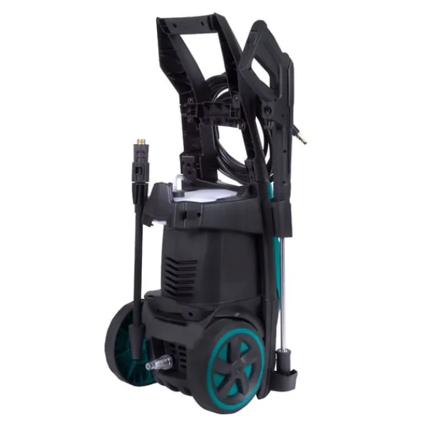 Online Højtryksrenser - 2200W | 170 bar, 450 l/t, sæbebeholder, spraypistol, turbo- og justerbar lanse, 8m slange, til bil og terrasse Havemaskiner