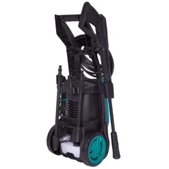 Vonroc Havemaskiner^Højtryksrenser -1800W | 140 bar, 420 l/t | Inkl. Terrassevasker, Turbo- og Justerbar Dyse, Sæbetank & Tilbehør