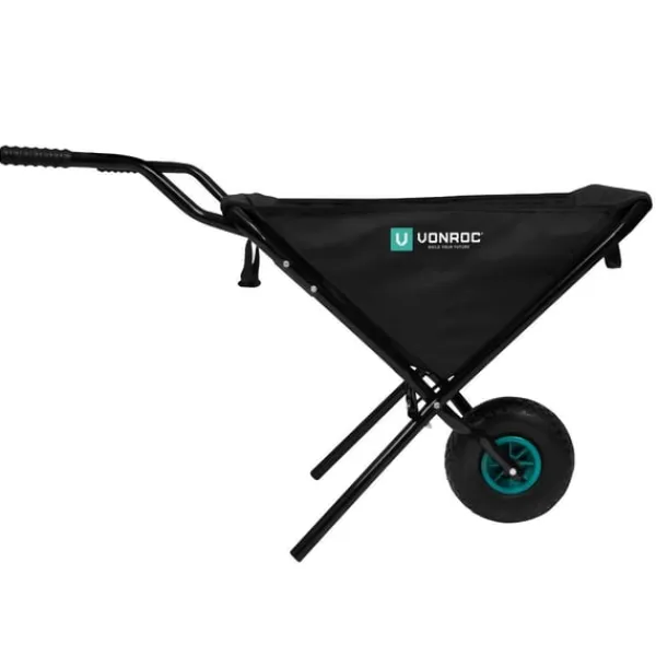 Hot Trillebør - 50 liter | Sammenklappelig | 30 kg / 50L Kapacitet – Letvægt – Pladsbesparende Haveværktøj