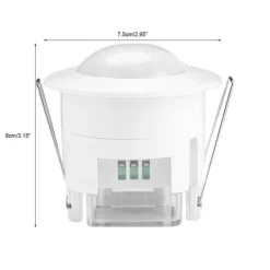 Bevægelsesdetektorer^110V-240V Justerbar Kropsbevægelse Bevægelse Loft Infrarød Sensor Detektor Lyspære Afbryder