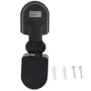 Outlet 110V-240V justerbar PIR kropsbevægelse infrarød sensor detektor lyspære afbryder (sort) Bevægelsesdetektorer