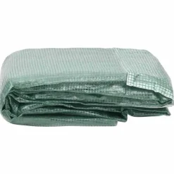 Online Växthusöverdrag i PE - Skydd för växter med fönster | Färg: Grön | Storlek: 300x600x200 cm Drivhus