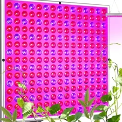 Krukkeplanter Indendørs^Væxtlampe Hængende LED-panel – Væxtbelysning