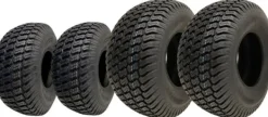 Outlet 20x10.00-8 & 15x6.00-6 Plæneklipperdæk 4ply Multi turf græs Wanda P332 Sæt med 4 stk. Havemaskiner