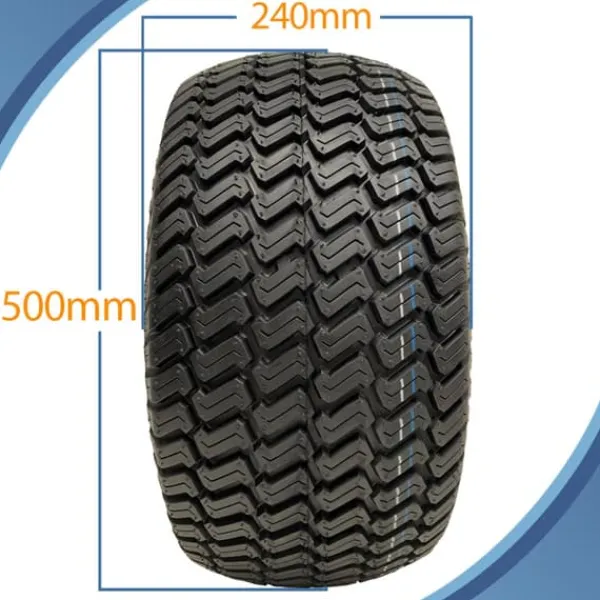 Outlet 20x10.00-8 & 15x6.00-6 Plæneklipperdæk 4ply Multi turf græs Wanda P332 Sæt med 4 stk. Havemaskiner