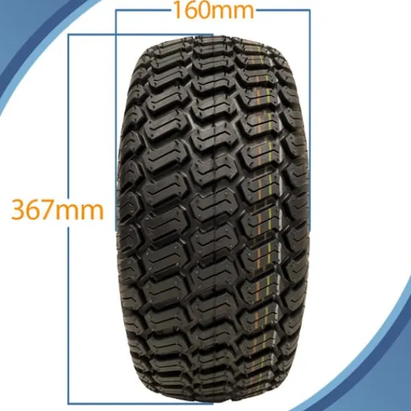 Outlet 20x10.00-8 & 15x6.00-6 Plæneklipperdæk 4ply Multi turf græs Wanda P332 Sæt med 4 stk. Havemaskiner