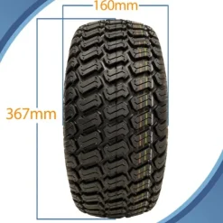 Sale 15x6.00-6 Grass Plæneklipperhjul Dæk monteret på fælge 20 mm lejer (sæt med 2) Havemaskiner