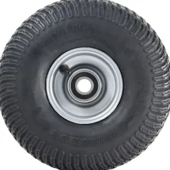 Havemaskiner^11x4.00-4 Græsdæk til plæneklipper og stålfælg P332 20 mm lejer 145 kg (sæt med 2)