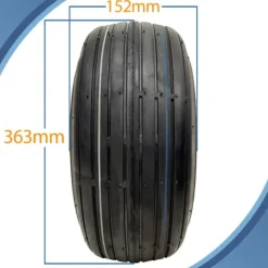 Outlet 15x6.00-6 Multi Rib Turf Plæneklipperdæk 6ply Hay Bob Turner Hay Rake Wanda P508A Havemaskiner