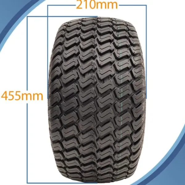 Havemaskiner^18x8.50-8 Plæneklipperdæk 4ply Multi Turf Grass Wanda P332 E-Marked Road Legal