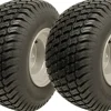 New 18x8.50-8 4ply Multi turf græsdæk på 100 mm pcd-fælg med fire knopper - sæt med 2 -. Havemaskiner