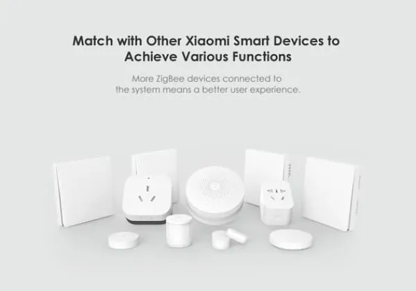 Bevægelsesdetektorer^XiaoMi Smart Home Menneskekropssensor Trådløs forbindelse 7m registreringsafstand