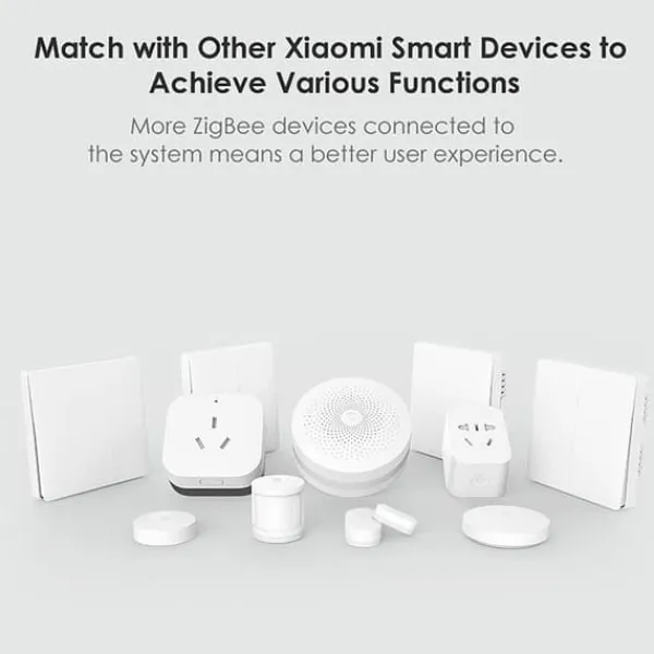 Bevægelsesdetektorer^XiaoMi Smart Home Menneskekropssensor Trådløs forbindelse 7m registreringsafstand