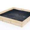 Viking Choice Plantningsbænke^120x120x18 cm Bæredygtig Firkantet Havebed med Bunddug til Selvforsynende Liv